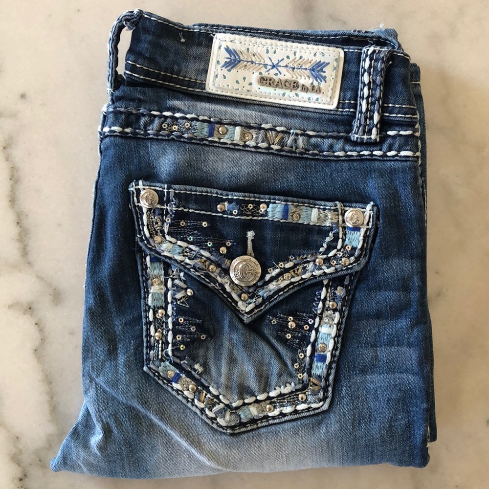 Grace in LA Boot Cut Jeans